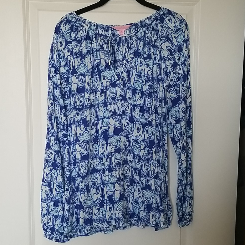 EUC Lilly Pulitzer top